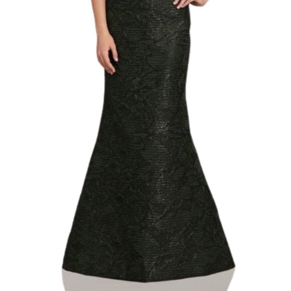 Feriani Couture dark Olive Green Dress - Picture 2 of 8